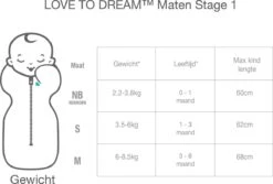 Love To Dream™ Babyslaapzak Swaddle Up™ - Inbakeren - Baby 0-3 Maanden - 3.5-6 Kg - All Season - Grijs -Baby Peuter Winkel 1200x809 6