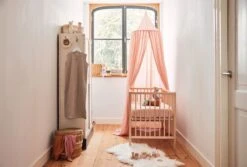 Jollein Baby Klamboe Vintage 245cm - Pale Pink -Baby Peuter Winkel 1200x813 4