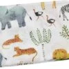 Hydrofiele Doek XL - Baby Inbakerdoek - 120x120 Cm - Safari Dieren -Baby Peuter Winkel 1200x814 1