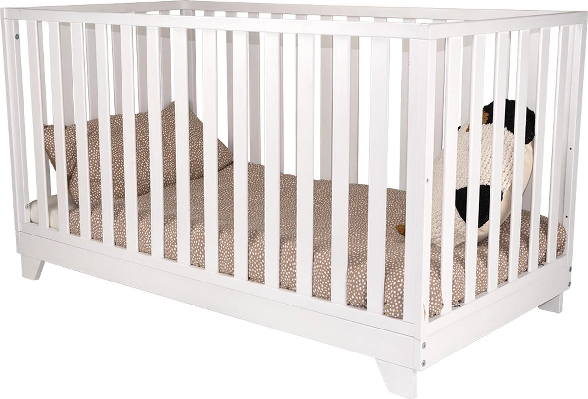 Ledikant - Meegroeibed - Lois - White - 4in1 - 70x140 7 Ledikant - Meegroeibed - Lois - White - 4in1 - 70x140 - Afbeelding 5