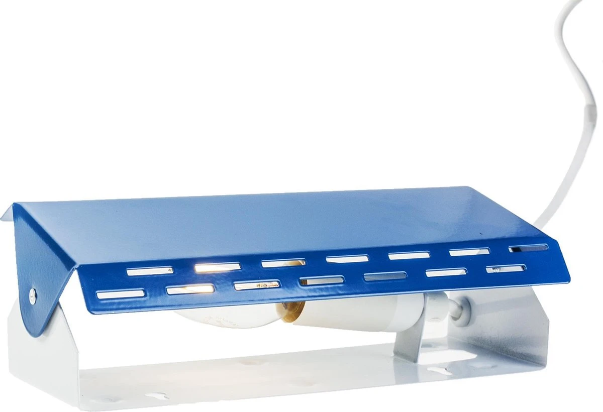 Bedlamp ETH Lano - Metaal - Blauw 3 Bedlamp ETH Lano - Metaal - Blauw