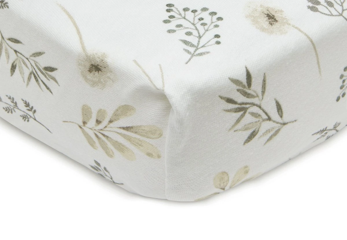 Jollein Baby Hoeslaken Ledikant Jersey 60x120cm Wild Flowers 14 Jollein Baby Hoeslaken Ledikant Jersey 60x120cm Wild Flowers - Afbeelding 12