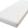 Babymatras 50x80 Wiegmatras Koudschuim HR40 Dubbeldoek | Afritsbaar | Wasbaar | Ademend 1 Babymatras 50x80 Wiegmatras Koudschuim HR40 Dubbeldoek | Afritsbaar | Wasbaar | Ademend -Baby Peuter Winkel 1200x837 5