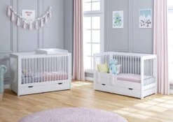 Cabino Combi Ledikant/ Combibed Alaska Wit