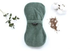 Woller Cover - Calming Green - Losse Hoes Voor De KipKep Woller - Donker Groen - Nicky Katoen Velour -Baby Peuter Winkel 1200x866 1