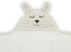 Jollein Wikkeldeken Bunny 100x105cm - Storm Grey -Baby Peuter Winkel 1200x873 7