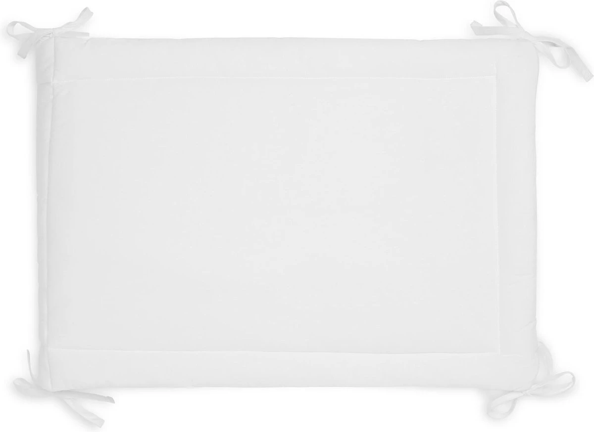 Jollein Bedomrander 180x40 Cm - Wit 4 Jollein Bedomrander 180x40 Cm - Wit - Afbeelding 2