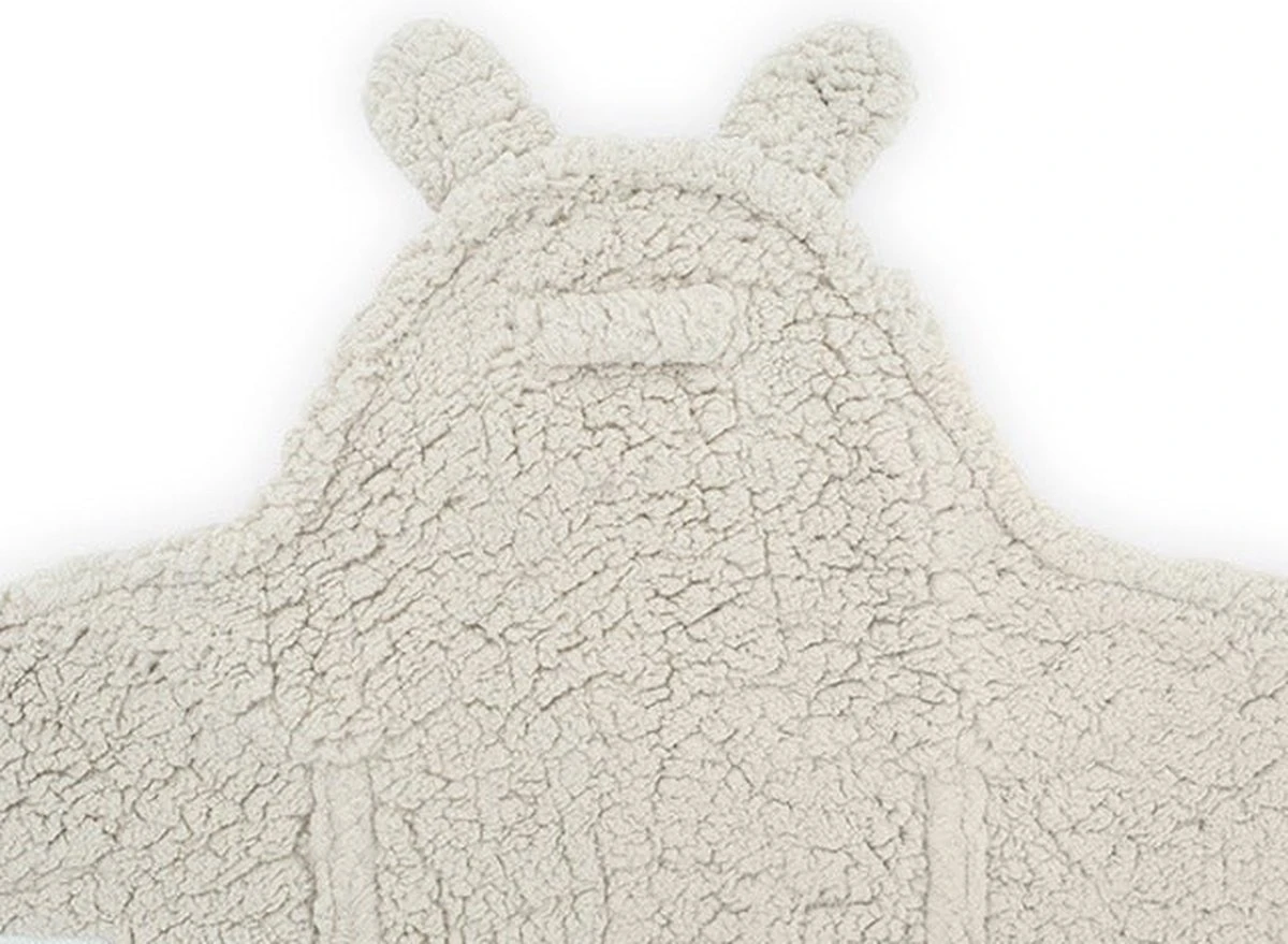 Jollein Wikkeldeken Bunny 100x105cm - Off-White 21 Jollein Wikkeldeken Bunny 100x105cm - Off-White - Afbeelding 19