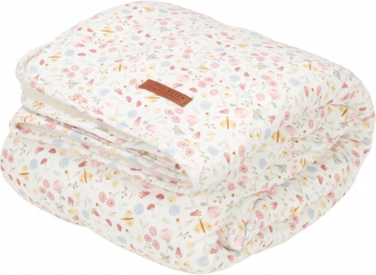 Little Dutch Ledikantdeken Flowers & Butterflies 3 Little Dutch Ledikantdeken Flowers & Butterflies