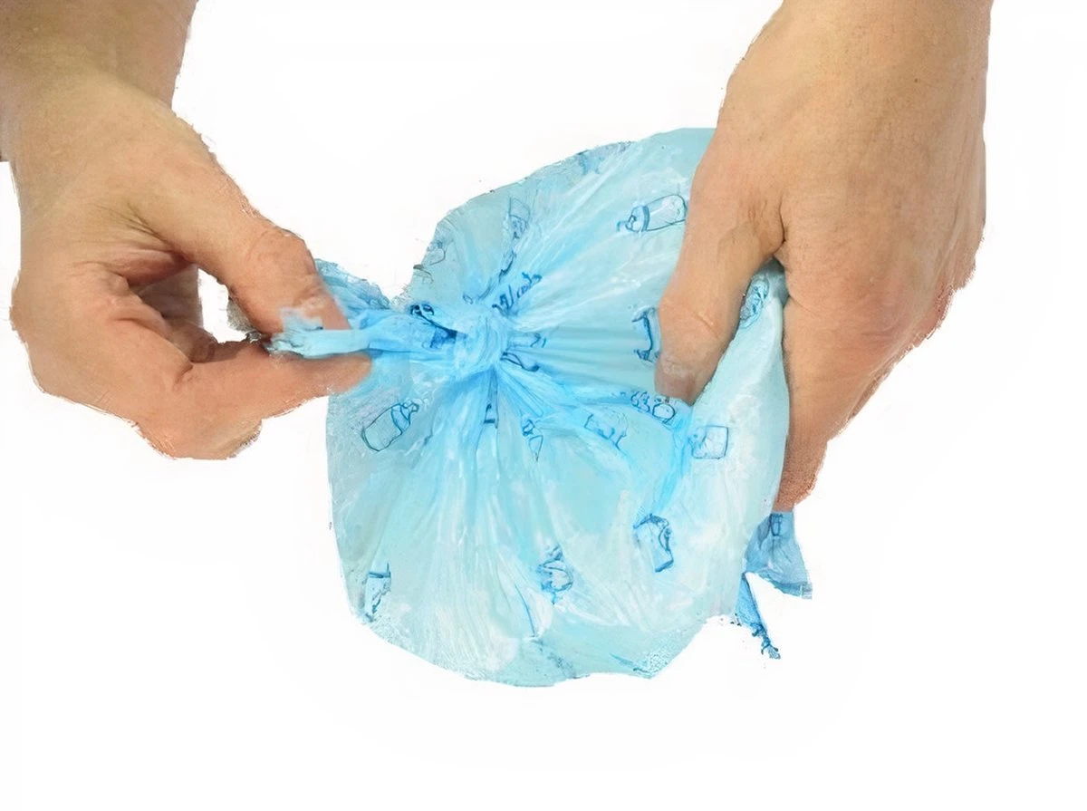 Jippie's Wegwerp Luierzakje (dispenser + Navulling) - Transparant 4 Jippie's Wegwerp Luierzakje (dispenser + Navulling) - Transparant - Afbeelding 2