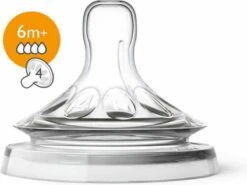 Philips Avent SCF044/27 Natural Speen - 6m+ - 2 Stuks -Baby Peuter Winkel 1200x897 6