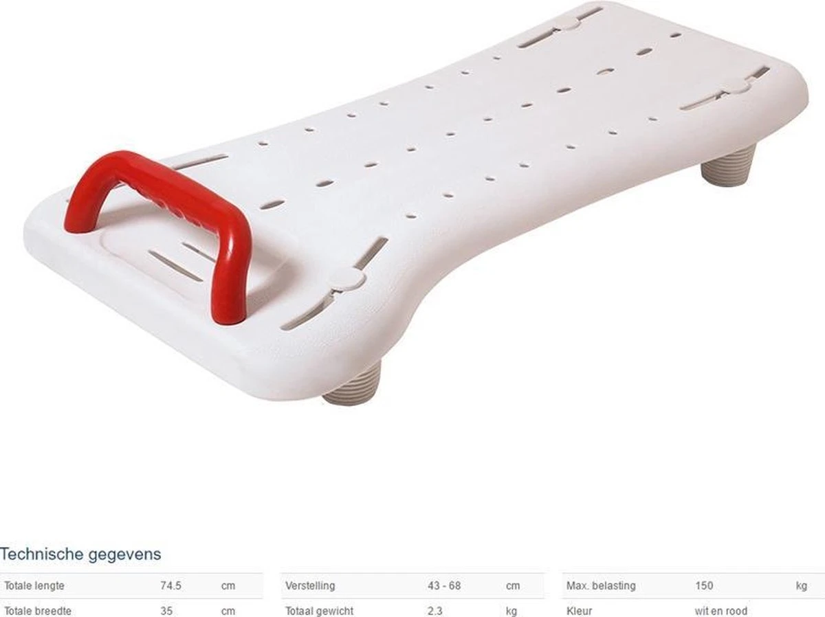 Drive Badplank Benny 74.5 Cm Breed 9 Drive Badplank Benny 74.5 Cm Breed - Afbeelding 7