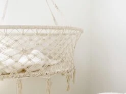 Hangwieg - Macramé Baby Wieg - Gehaakte Baby Kribbe - Bassinet - Inclusief Bevestigingsmaterialen -Baby Peuter Winkel 1200x899 28