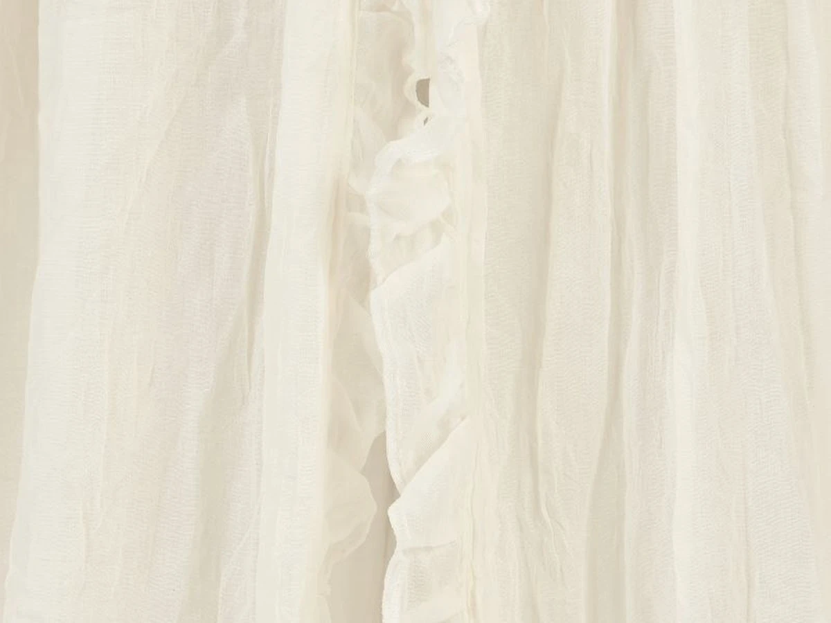 Jollein Baby Klamboe Vintage Ruffle 245cm - Ivory 10 Jollein Baby Klamboe Vintage Ruffle 245cm - Ivory - Afbeelding 8
