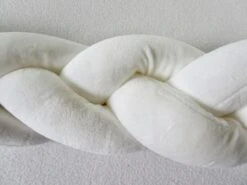 Baby Bed Bumper Gevlochten, Boxomrander, Hoofdbeschermer, Bedbumper,boxrand (2 Meter) Van Baby-slofje.nl Wit -Baby Peuter Winkel 1200x900 55