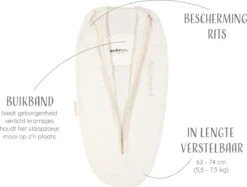 Puckababy Inbakerslaapzak Original Mini - 3-6 Maanden - Cotton - Pure -Baby Peuter Winkel 1200x908 3