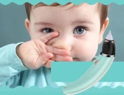 A&K Elektrische Oplaadbare Neuspeer Voor Baby En Kinderen - Inclusief Oplader, Handleiding En Batterijen - Hygiënische Neusreiniger - Baby Aspirator - Neuszuiger - Baby Neuspompje - Toetenveger - Snoetenpoetser - Mintgroen - Neusspoeler -Baby Peuter Winkel 1200x920
