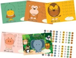 Ollie & Tigger Plaskaarten Voor Zindelijkheidstraining - Beloningssysteem