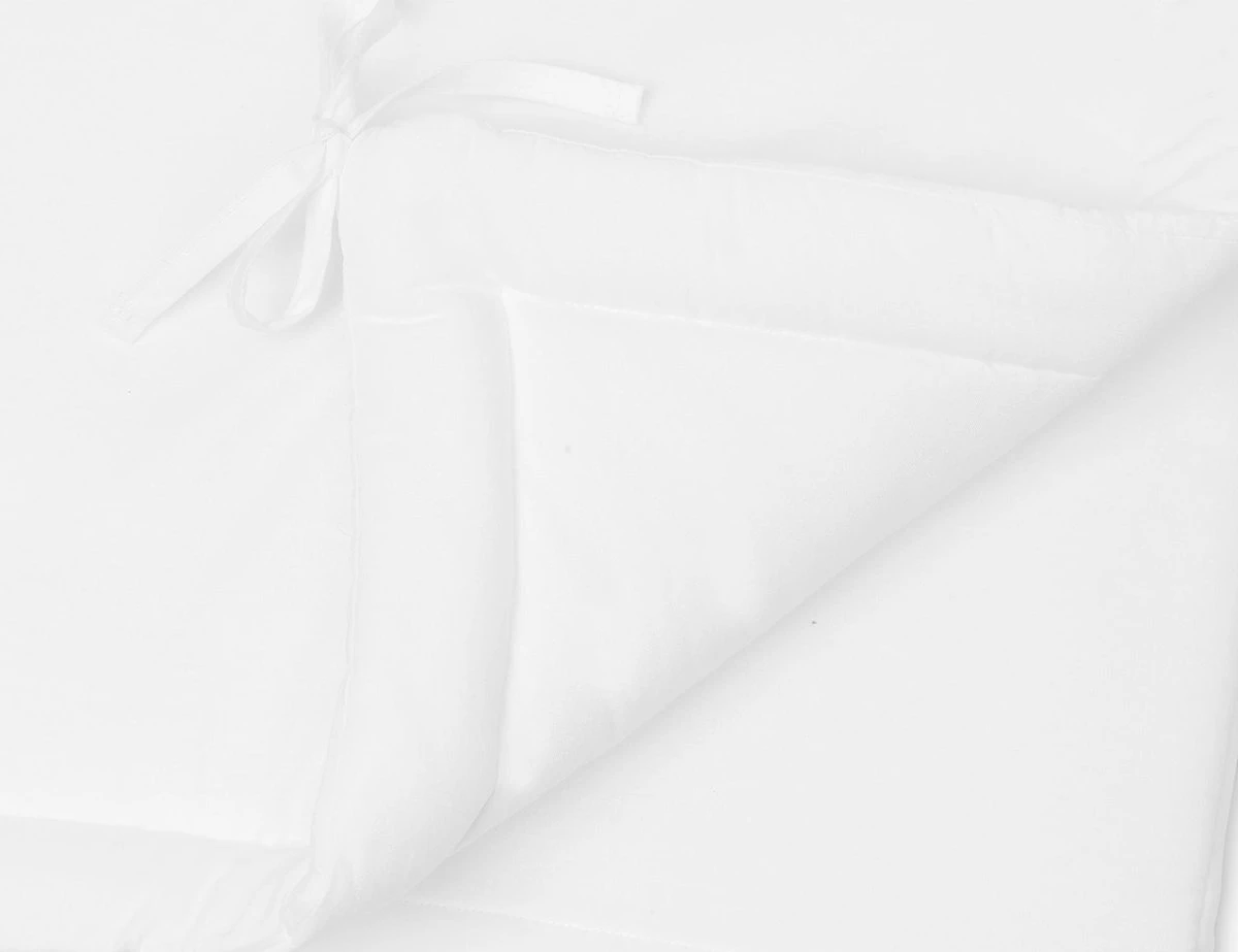 Jollein Bedomrander 180x40 Cm - Wit 5 Jollein Bedomrander 180x40 Cm - Wit - Afbeelding 3