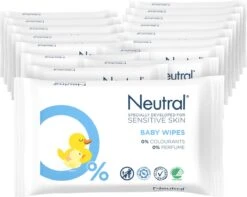 Neutral Baby Billendoekjes Parfumvrij - 504 Doekjes - Voordeelverpakking -Baby Peuter Winkel 1200x957 1