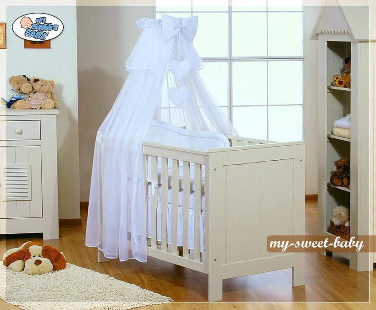 My Sweet Baby Sluier Voile Wit 4 My Sweet Baby Sluier Voile Wit - Afbeelding 2