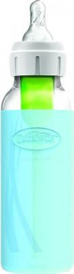 Dr. Brown's Flesbeschermer Standaard Hals Blauw 250ml -Baby Peuter Winkel 326x1200 1