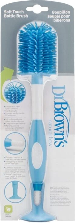 Dr. Brown's Flessenborstel - Blauw Siliconen 9 Dr. Brown's Flessenborstel - Blauw Siliconen -Baby Peuter Winkel 408x1200 1