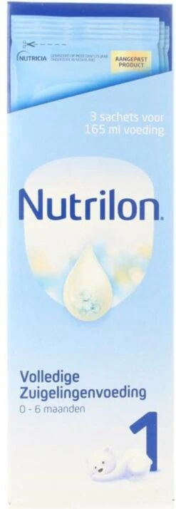 Nutrilon 1 Volledige Zuigelingenvoeding – Flesvoeding Vanaf De Geboorte – 3 Sachets -Baby Peuter Winkel 415x1200 3