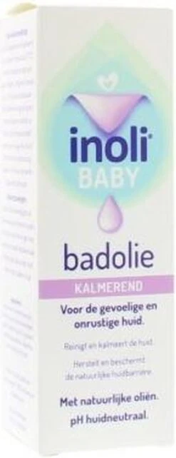 Inoli Baby - Badolie Kalmerend - 100 Ml -Baby Peuter Winkel 462x1200