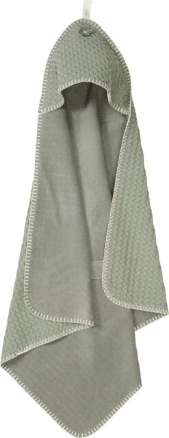 Koeka Omslagdoek Baby Wafel Antwerp - Groen -Baby Peuter Winkel 463x1200