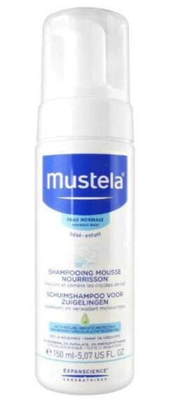 Mustela Baby Schuimshampoo - 150 Ml -Baby Peuter Winkel 512x1200