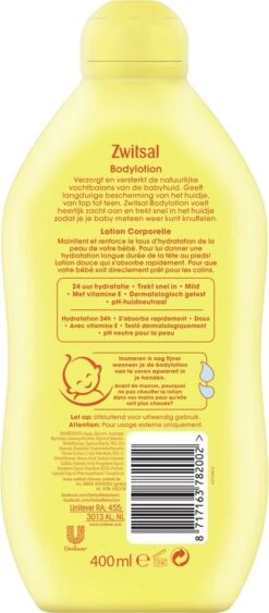 Zwitsal Baby Bodylotion - 2 X 400 Ml - Voordeelverpakking -Baby Peuter Winkel 526x1200