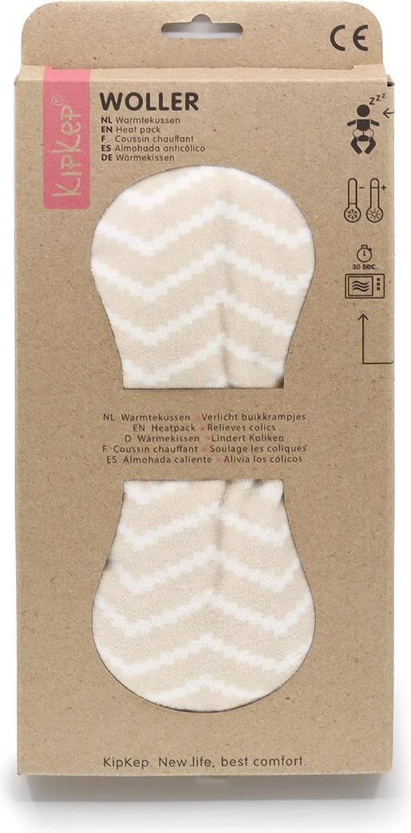 KipKep Woller Warmtekussen - Sandy Wig - Kruik - Pittenzak - Verlicht Buikkramp 12 KipKep Woller Warmtekussen - Sandy Wig - Kruik - Pittenzak - Verlicht Buikkramp - Afbeelding 10