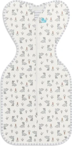 Love To Dream™ Babyslaapzak Swaddle Up™ - Inbakeren - Baby 0-3 Maanden - 3.5-6 Kg - All Season - Bunny