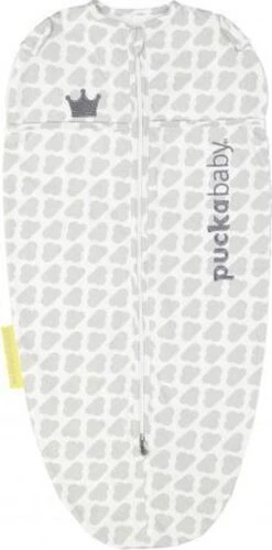 Puckababy Inbakerslaapzak Original Mini 3-6 Maanden - Sheep Clouds -Baby Peuter Winkel 593x1200 6