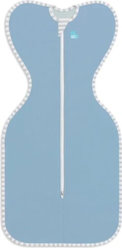 Love To Dream™ Babyslaapzak Swaddle Up™ - Inbakeren - Baby 0-3 Maanden - 3.5-6 Kg - All Season - Oud Blauw