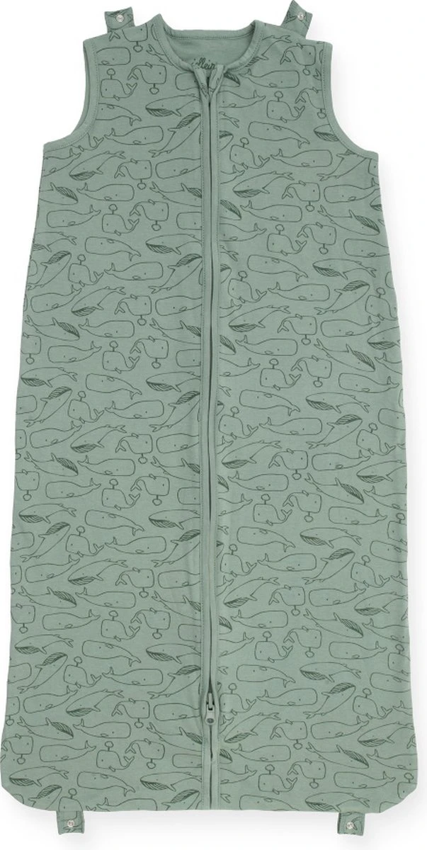 Jollein Baby Baby Winterslaapzak 4-Seizoenen 110cm Whales - Ash Green 21 Jollein Baby Baby Winterslaapzak 4-Seizoenen 110cm Whales - Ash Green - Afbeelding 19