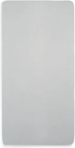 Jollein Baby Hoeslaken Ledikant Jersey 60x120cm - Soft Grey -Baby Peuter Winkel 608x1200 1