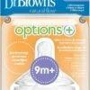 Dr. Brown's - Flesspeen Natural Flow - Fase 4 - 9+ Maanden - Brede Halsfles - 2 Stuks 1 Dr. Brown's - Flesspeen Natural Flow - Fase 4 - 9+ Maanden - Brede Halsfles - 2 Stuks -Baby Peuter Winkel 620x1200 5