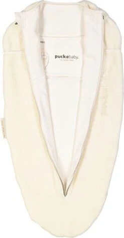 Puckababy Inbakerslaapzak Original Mini 3-6m - Teddy Winter - Pure -Baby Peuter Winkel 626x1200 1