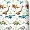 Good Morning Kids Dekbedovertrek Dino-Ledikant (100 X 135 Cm) -Baby Peuter Winkel 630x1200 4