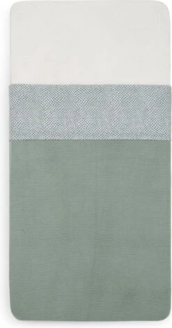 Jollein Baby Laken Ledikant 120x150cm Snake - Ash Green -Baby Peuter Winkel 631x1200 4