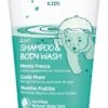 Weleda Kids 2-in-1 Shampoo & Body Wash Coole Munt -Baby Peuter Winkel 639x1200