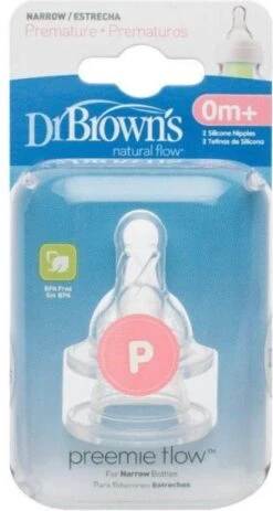 Dr. Brown's Standaard Prematuur Fles Speen - 2 Stuks -Baby Peuter Winkel 640x1200 2