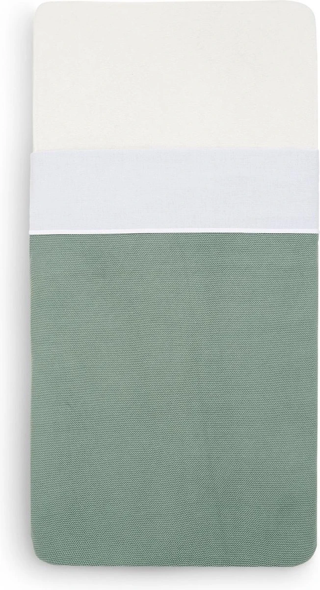 Jollein Baby Laken Wieg 75x100cm - Wit 6 Jollein Baby Laken Wieg 75x100cm - Wit - Afbeelding 4