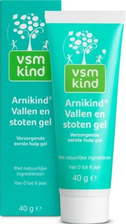 VSM Kind - Arnikind - Vallen En Stoten Gel - 40gr -Baby Peuter Winkel 676x1200