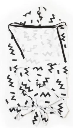 KipKep Blenker Hydrofiele Badcape - Maat 100x70cm - Memphis White -Baby Peuter Winkel 681x1200 1