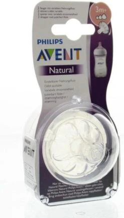 Philips Avent SCF045/27 Natural Speen - 3m+ - 2stuks -Baby Peuter Winkel 683x1200 1