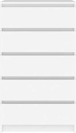 VidaXL Ladekast 60x36x103 Cm Bewerkt Hout Wit 22 VidaXL Ladekast 60x36x103 Cm Bewerkt Hout Wit -Baby Peuter Winkel 693x1200