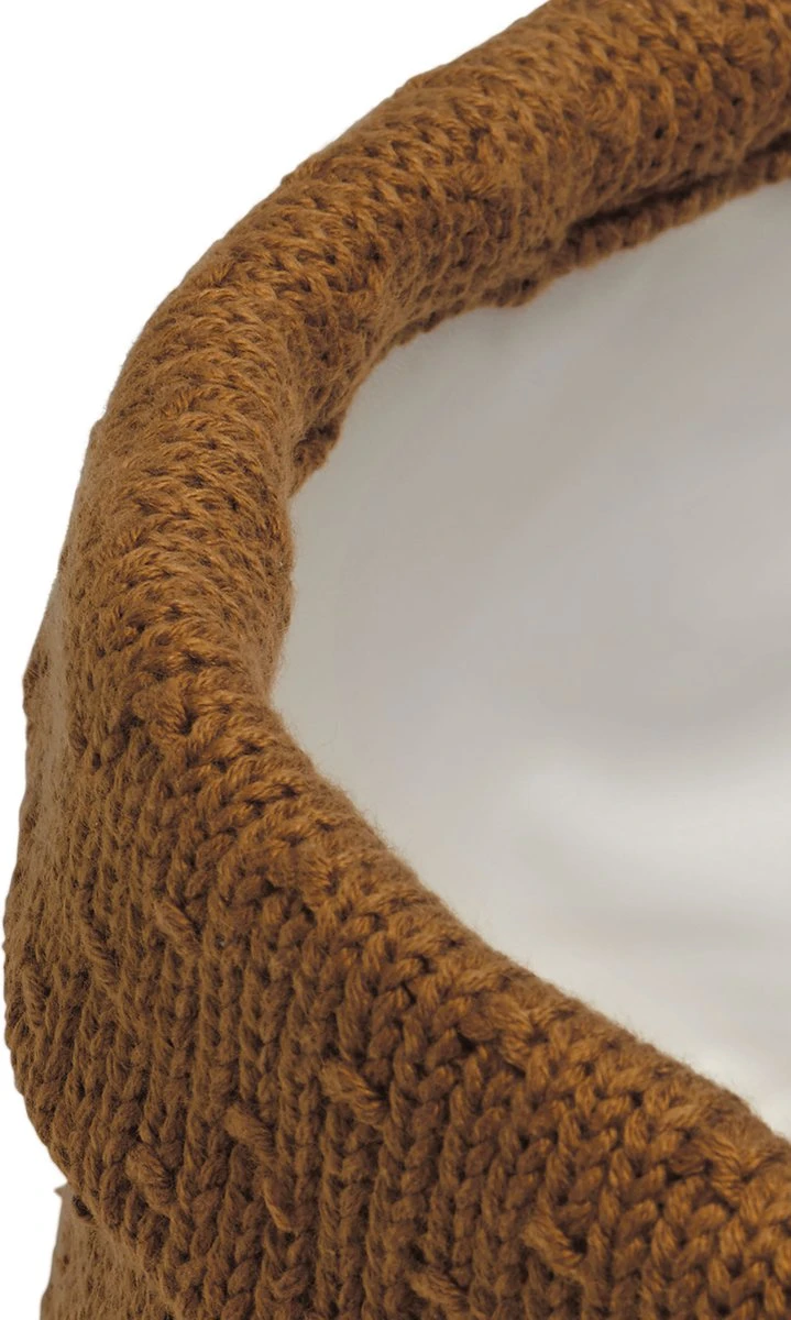 Jollein Commodemandje Bliss Knit - Caramel 6 Jollein Commodemandje Bliss Knit - Caramel - Afbeelding 4